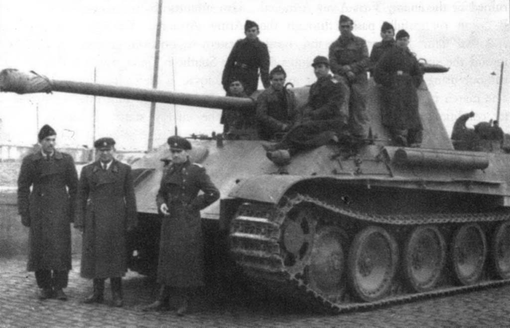 German Panther tank