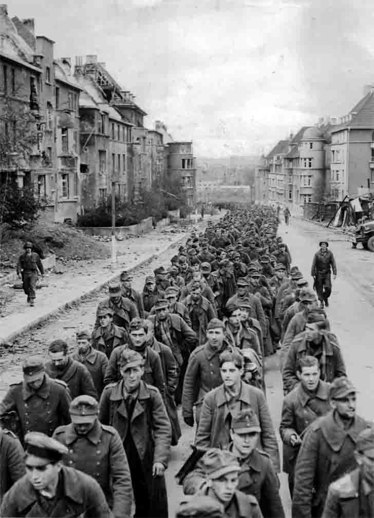 WWII German prisoners of war