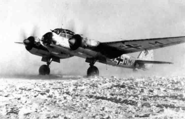 German Junkers Ju88 bomber