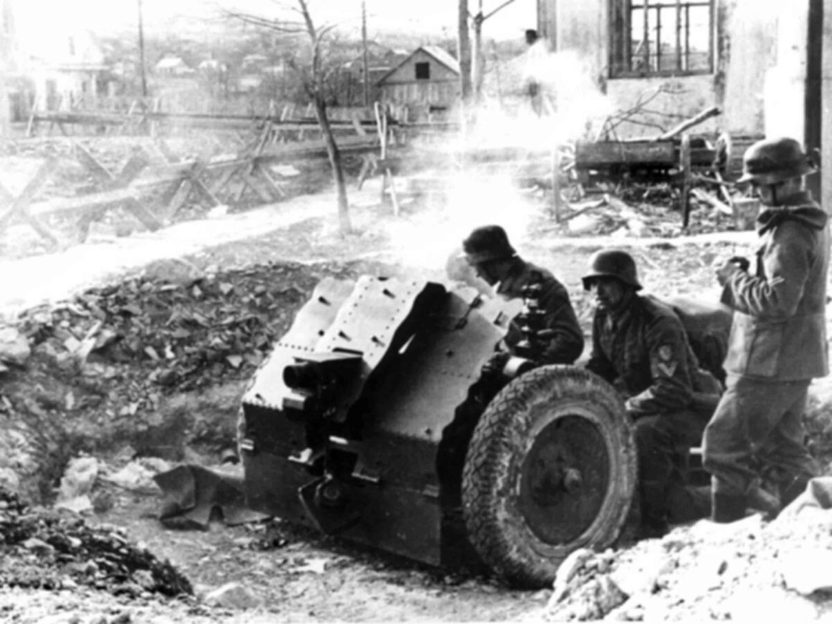 german artillery ww2