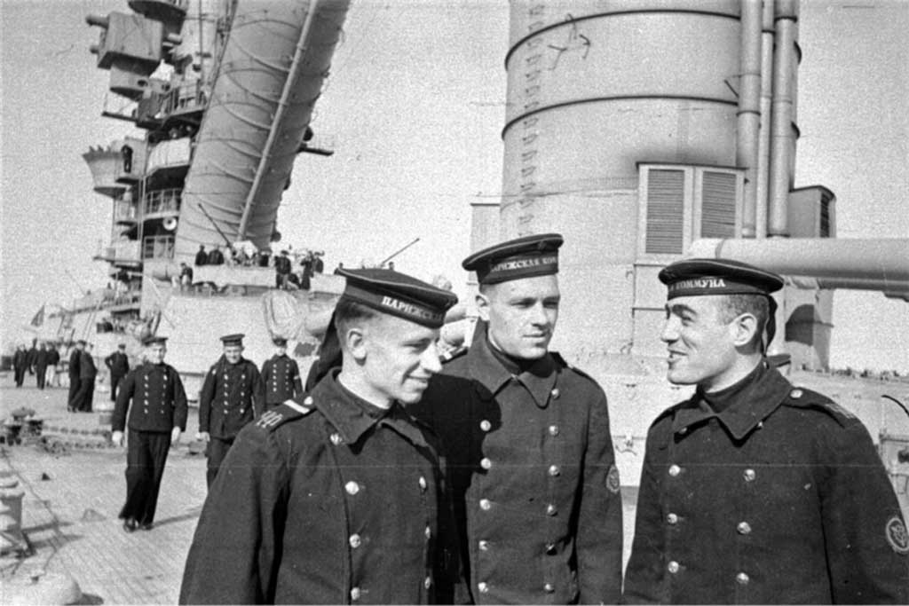 Soviet sailors
