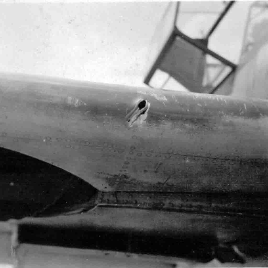 wing of Messerschmitt Bf.109