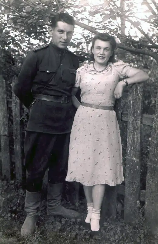 Against all odds, Soviet officer Gilel Mirlin was reunited with his wife Elena near the front in Lviv, 1944