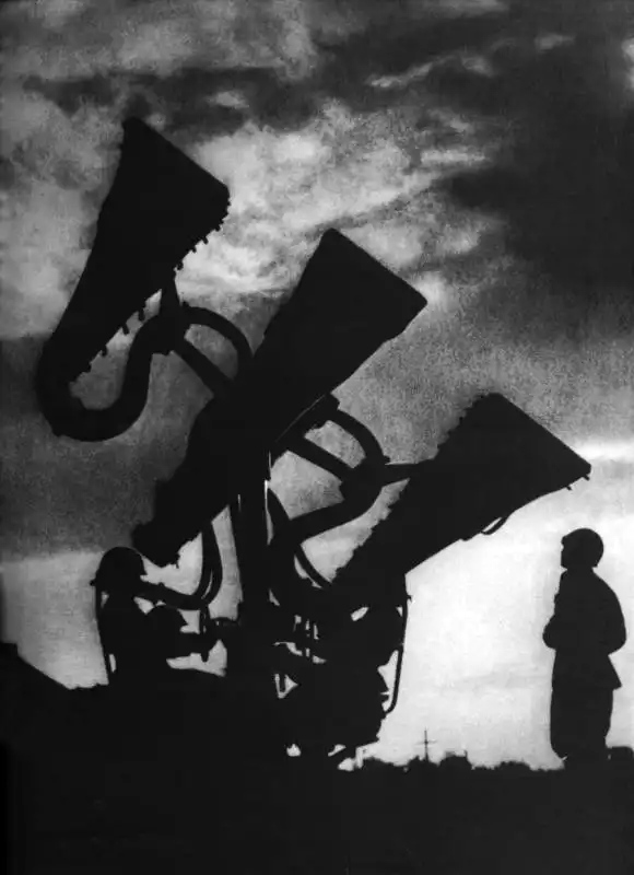 Air Defense Soldiers on Night Watch in Moscow, Summer 1941