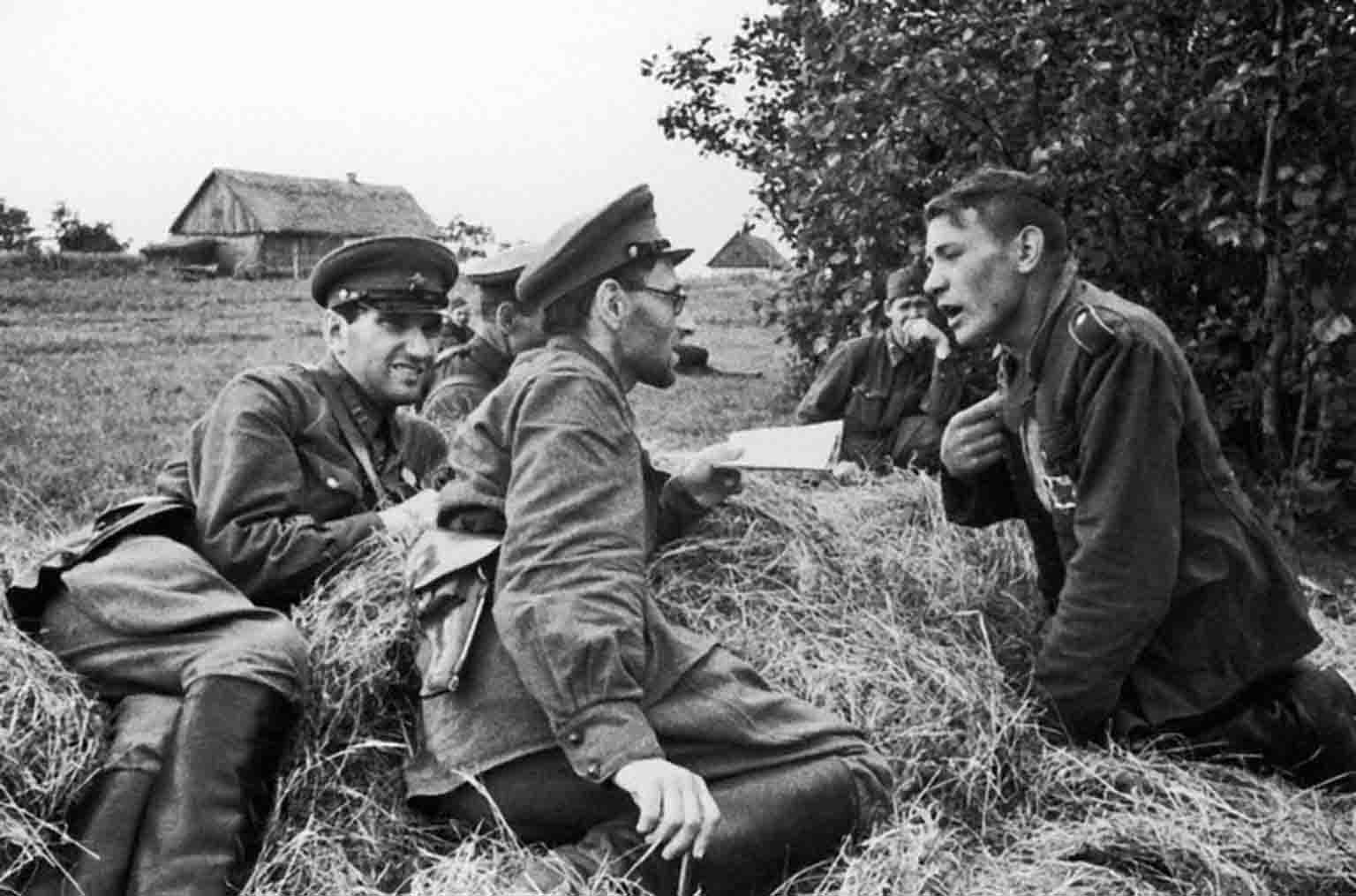советские солдаты в германии