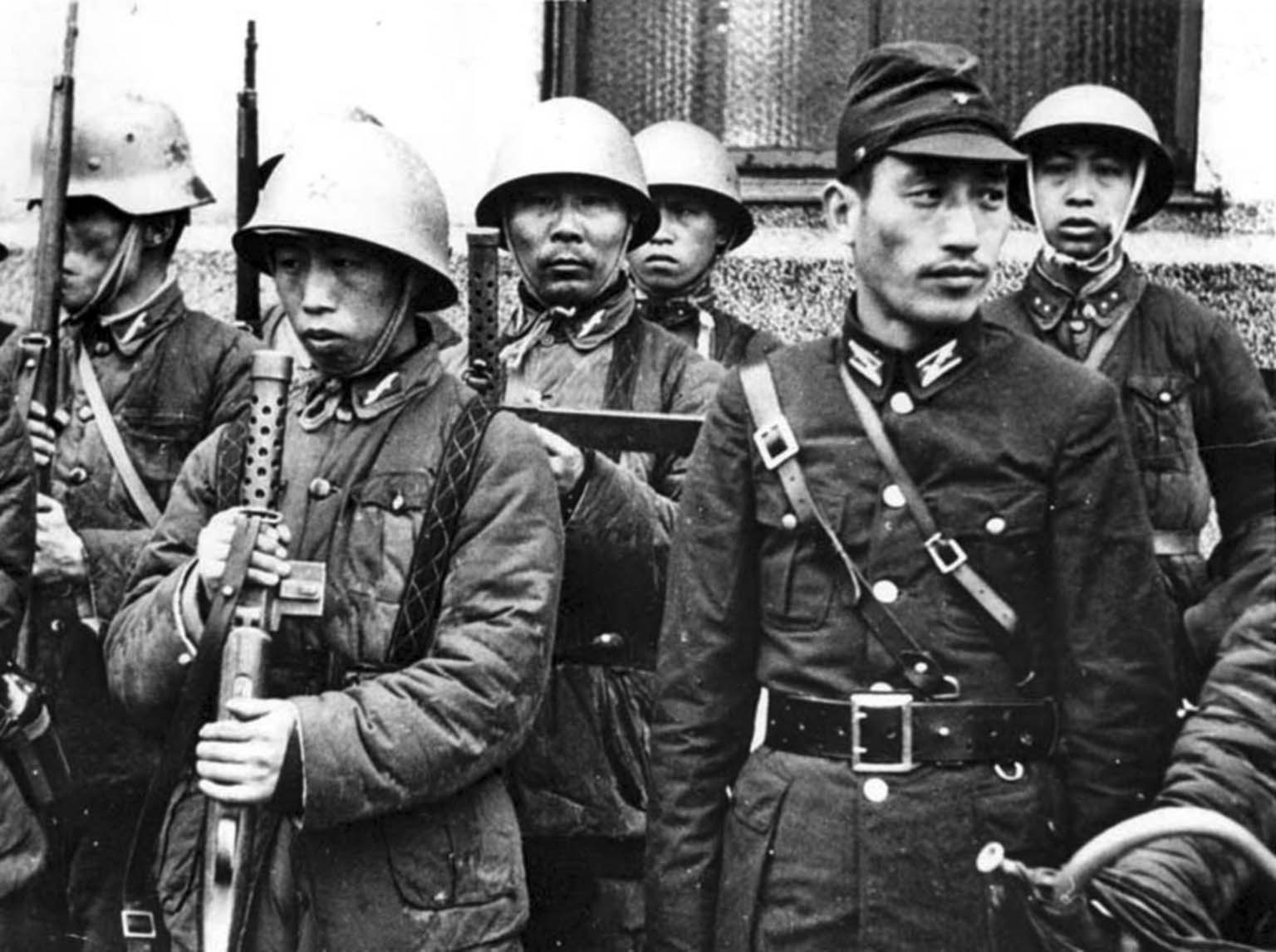 Военный союз японии. Солдат Гоминьдана 1937.