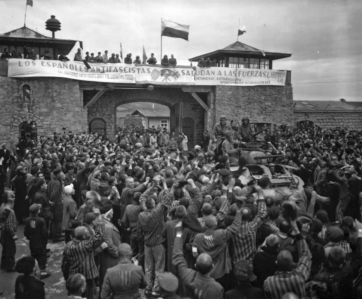 Meeting of the American liberators of the concentration camp Mauthausen