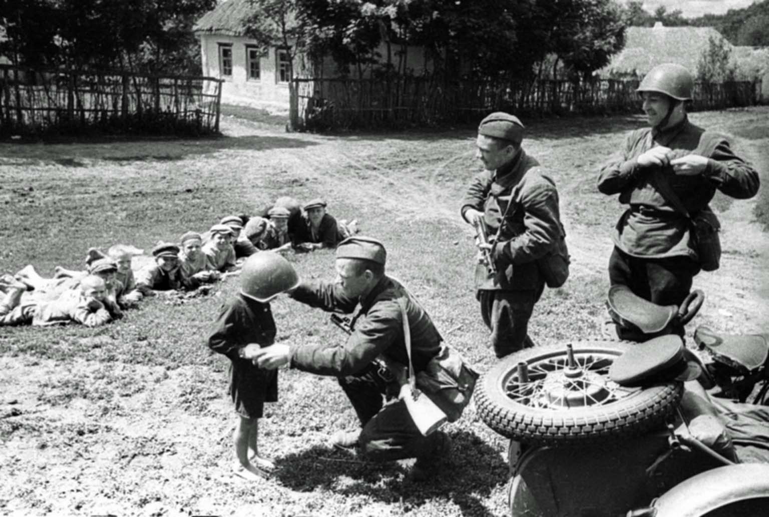 Быт солдата войны. Дети ВОВ 1941-1945.