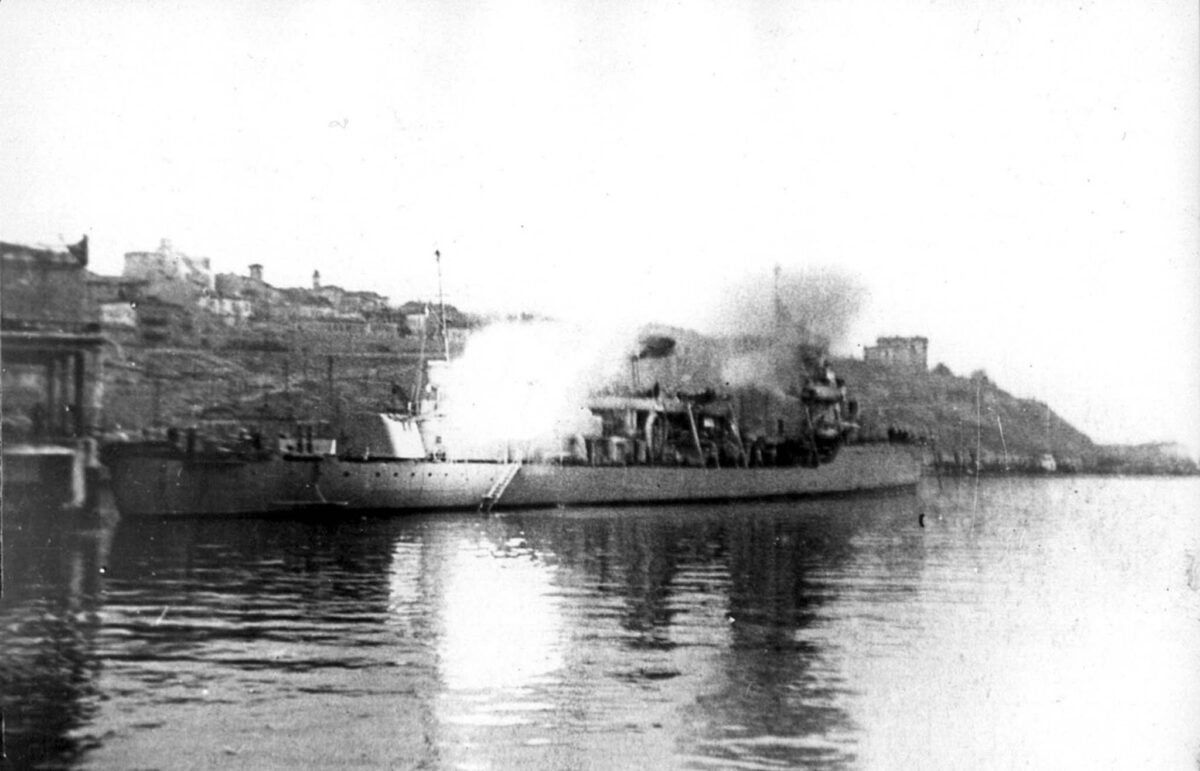 leader of the destroyers Tashkent