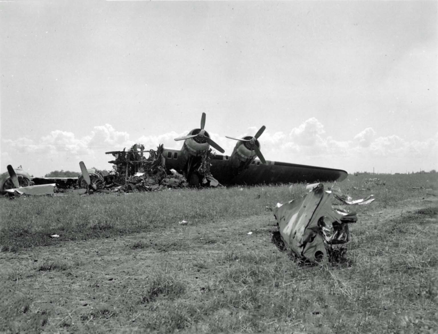 Fragments of the B-17
