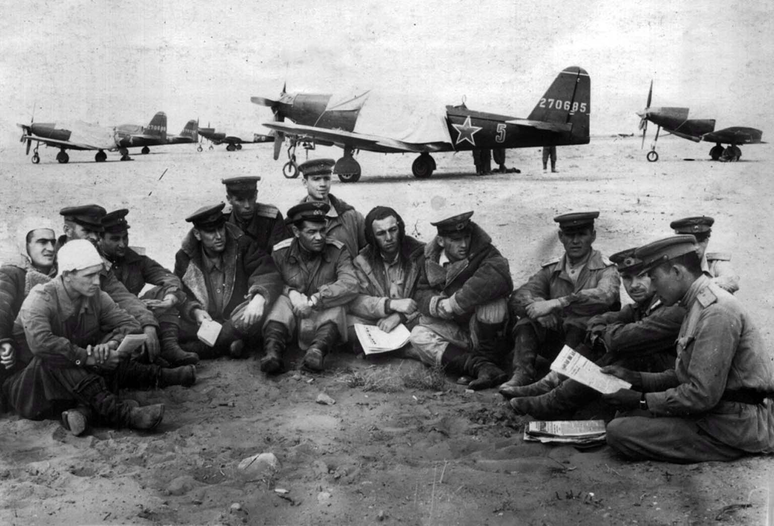 the soviet pilots
