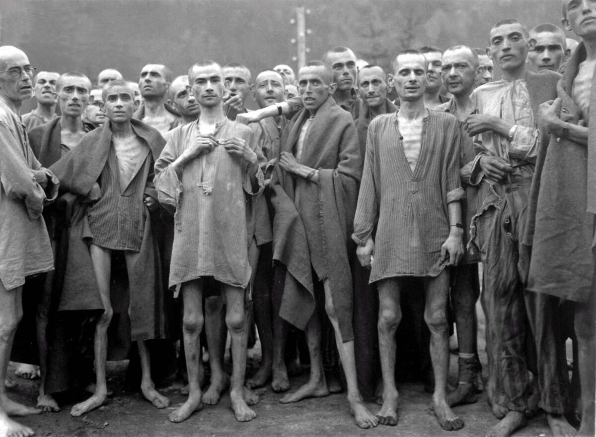 Prisoners of the concentration camp