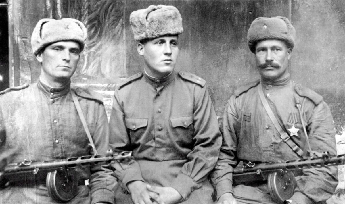 Солдаты РККА 1944