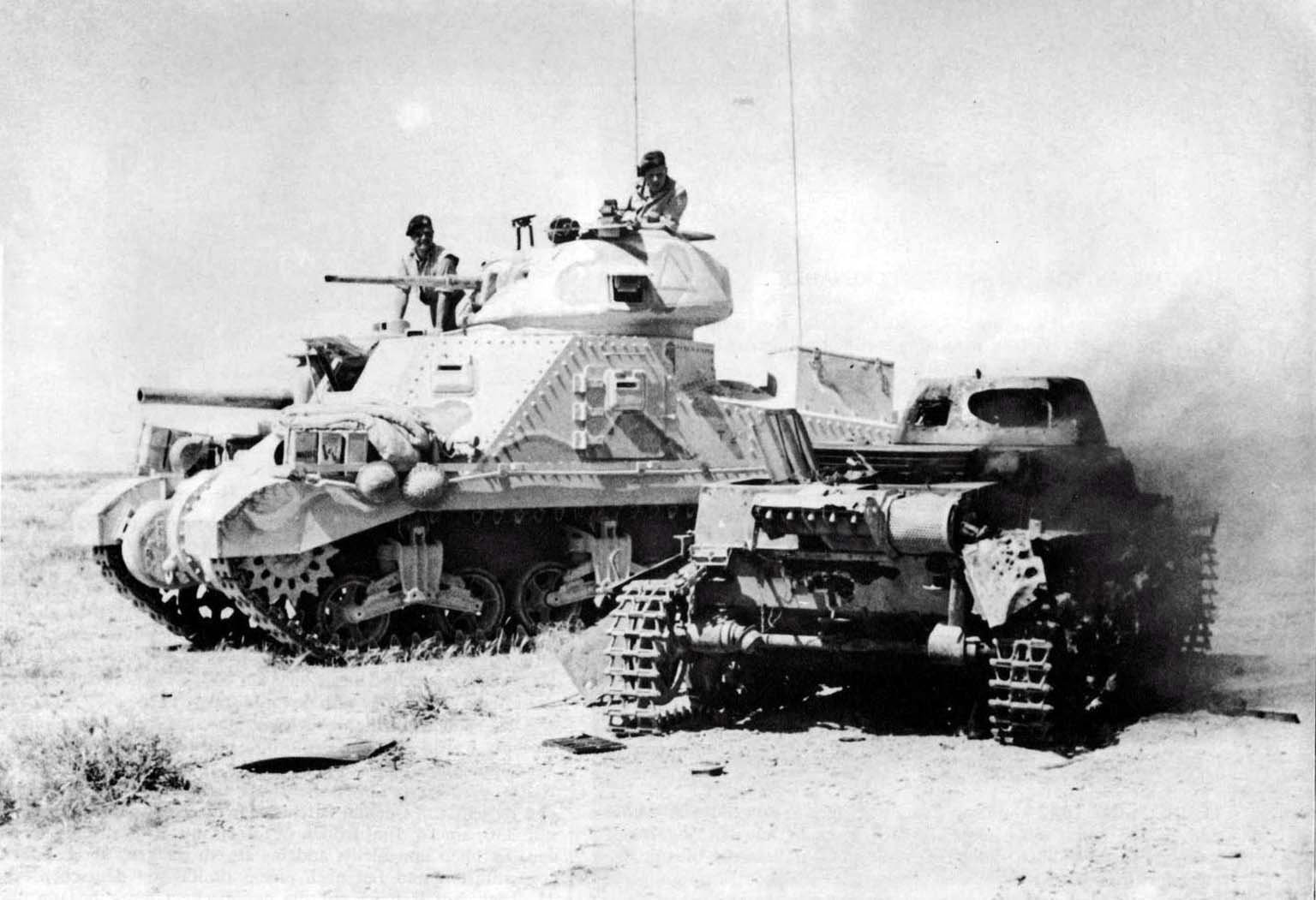 Шерман м4 в Северной Африке 1943