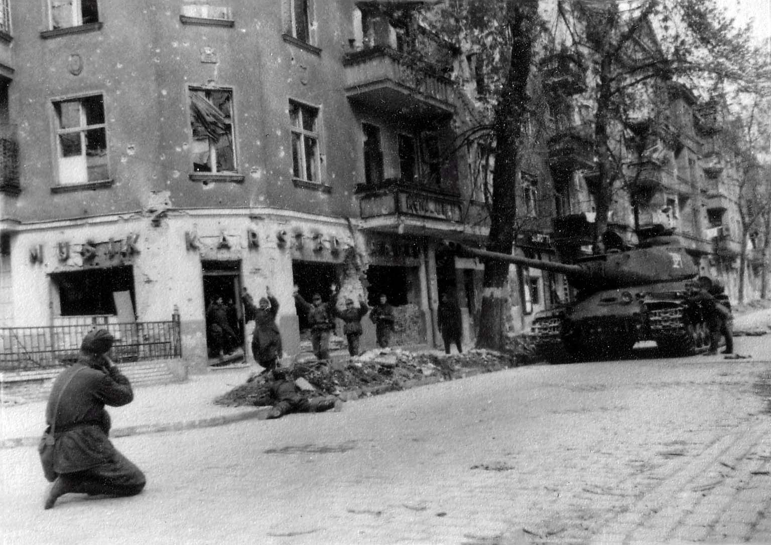 Бой в городе Германия 1945