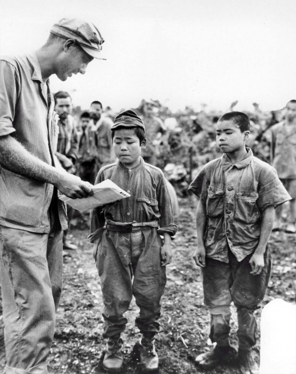 Marine Hart Spiegal, Japanese soldiers