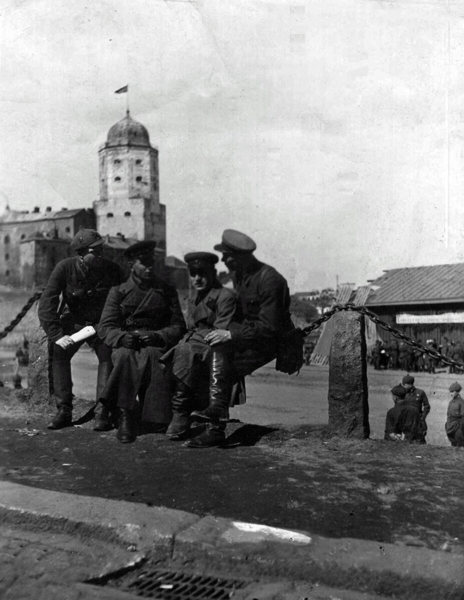 Soviet officers