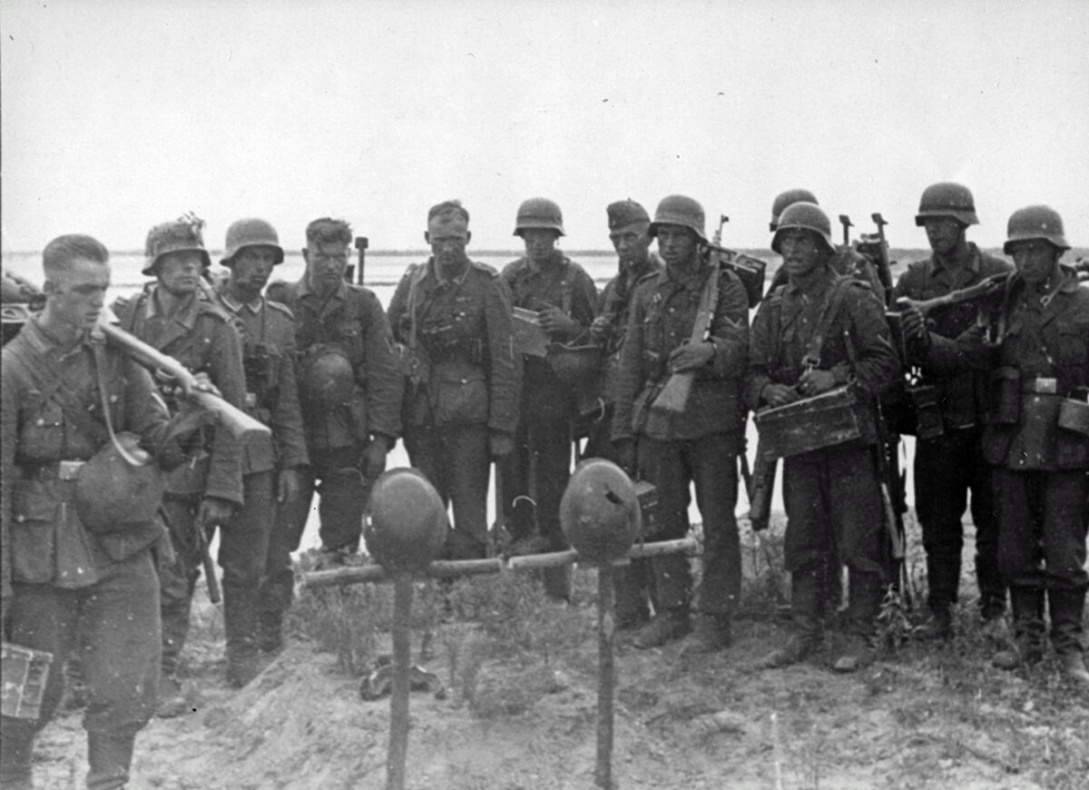 Солдаты вермахта 1943