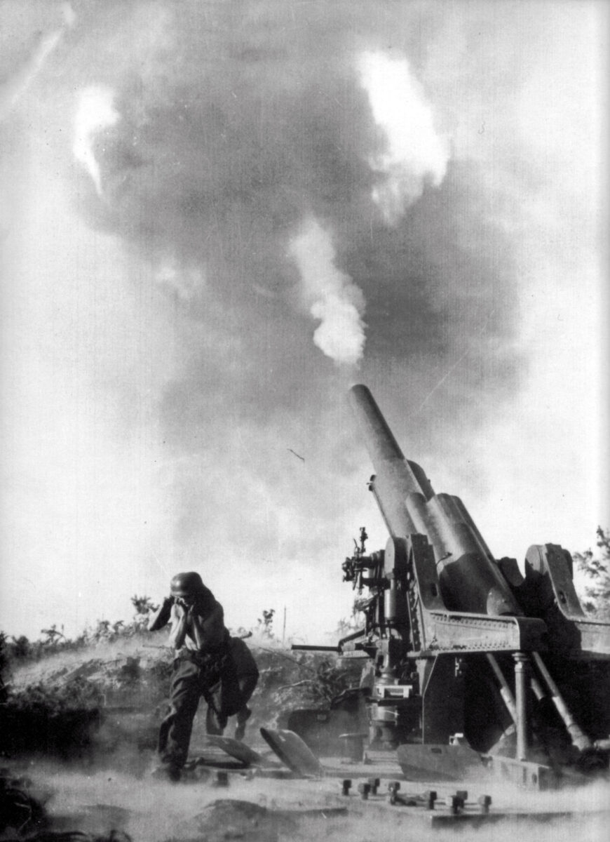 Немецкая артиллерия 1941