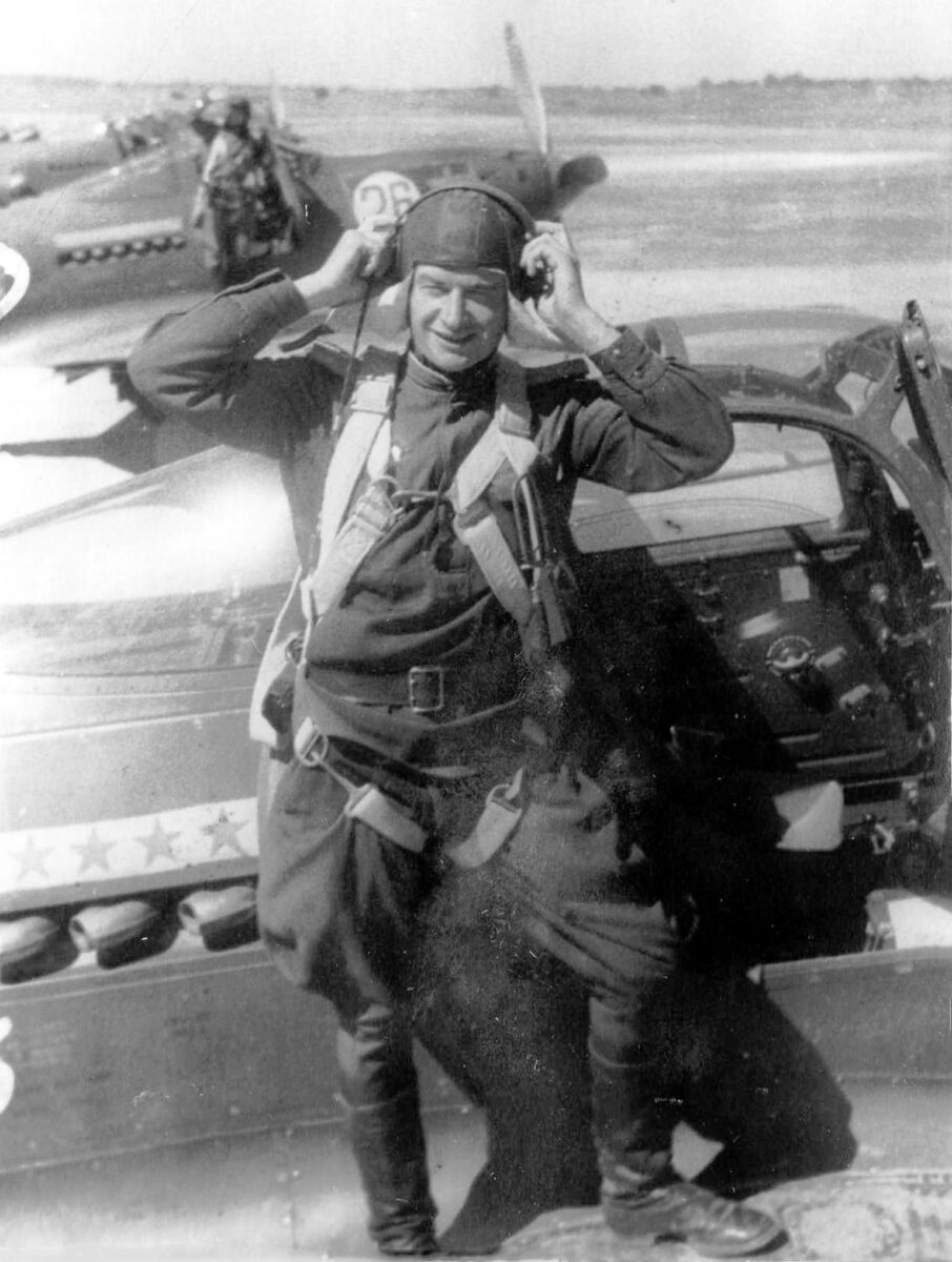 Soviet pilot Georgy Basenko
