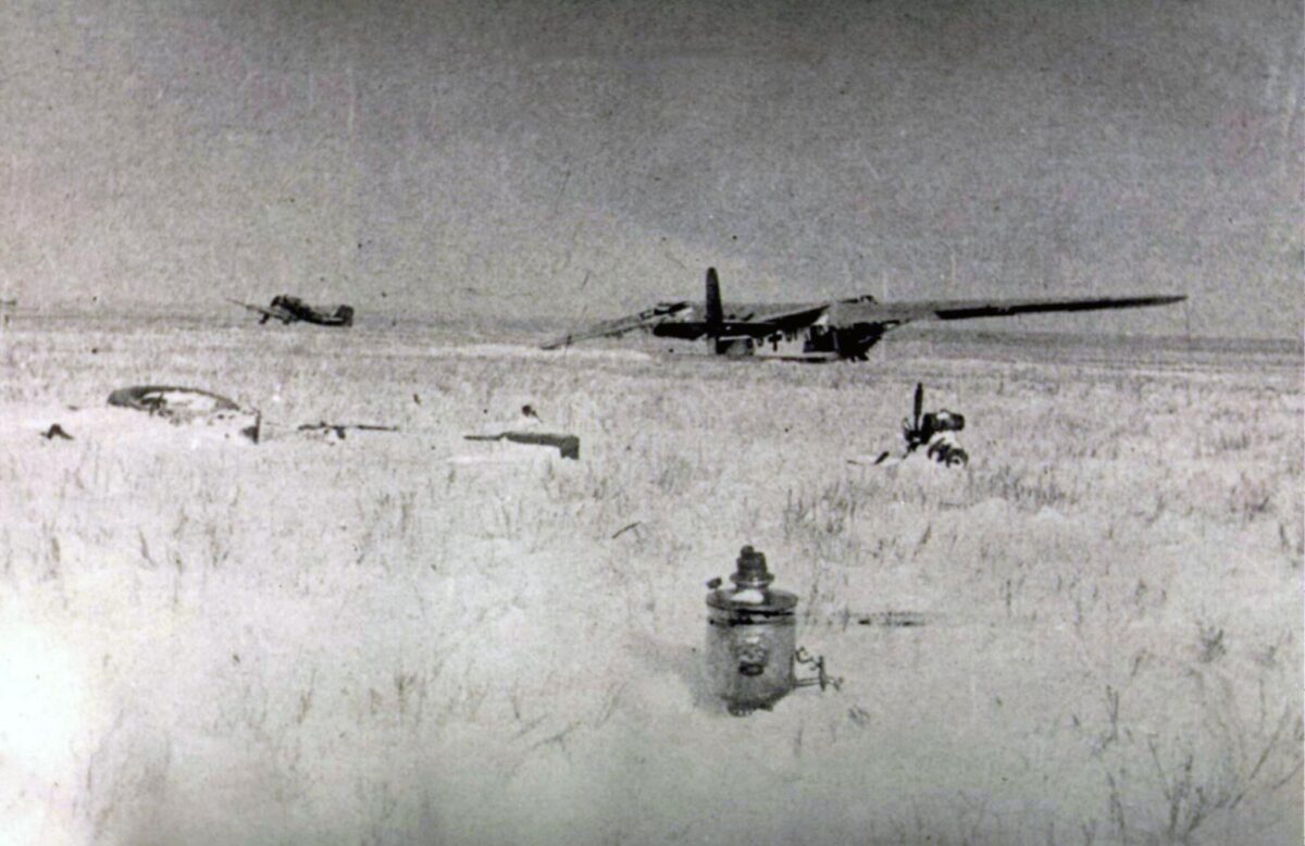 captured German aircraft