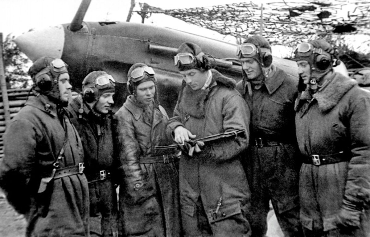The pilots of the 124th Fighter Air Regiment
