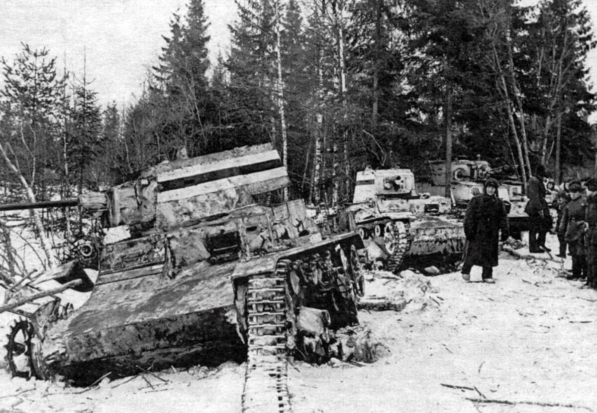 Finnish Vickers tanks