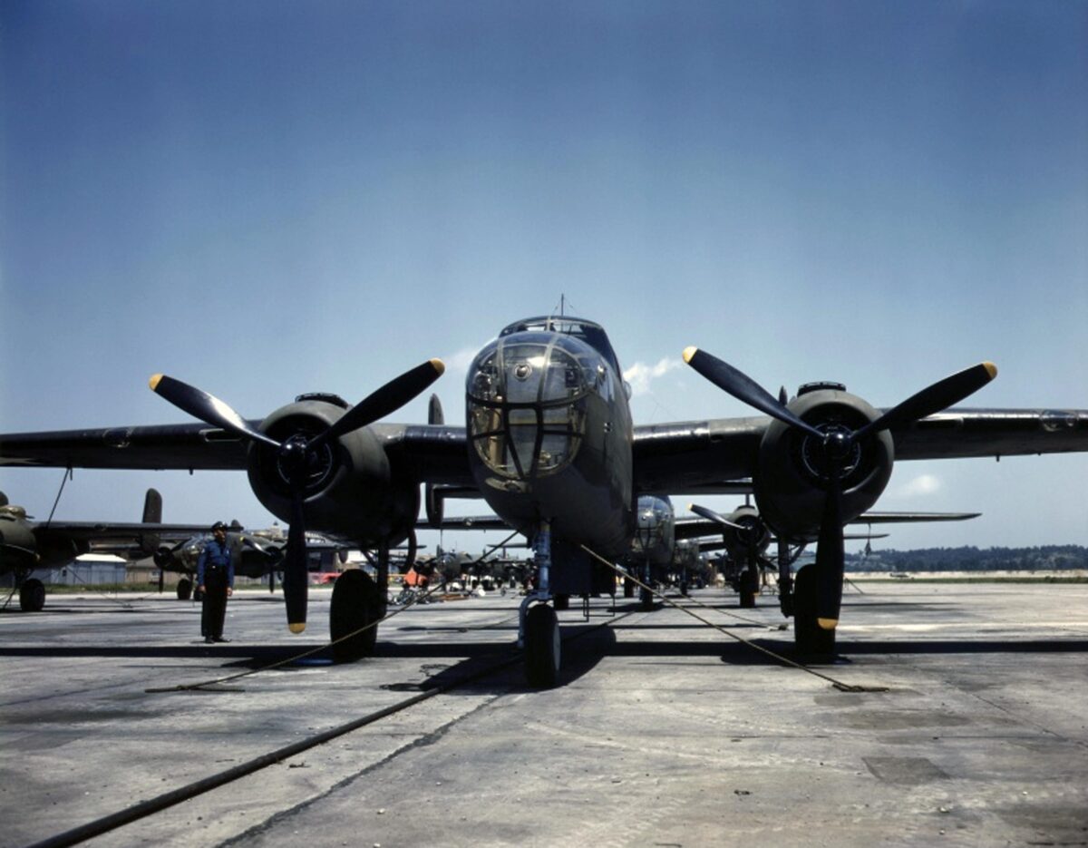 B-25 bombers
