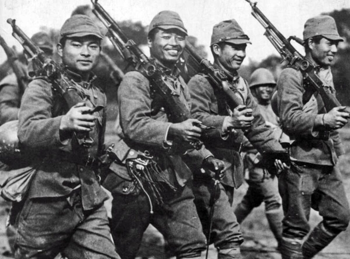 Japanese soldiers