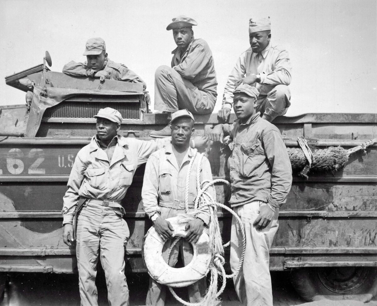black soldiers of the US Army