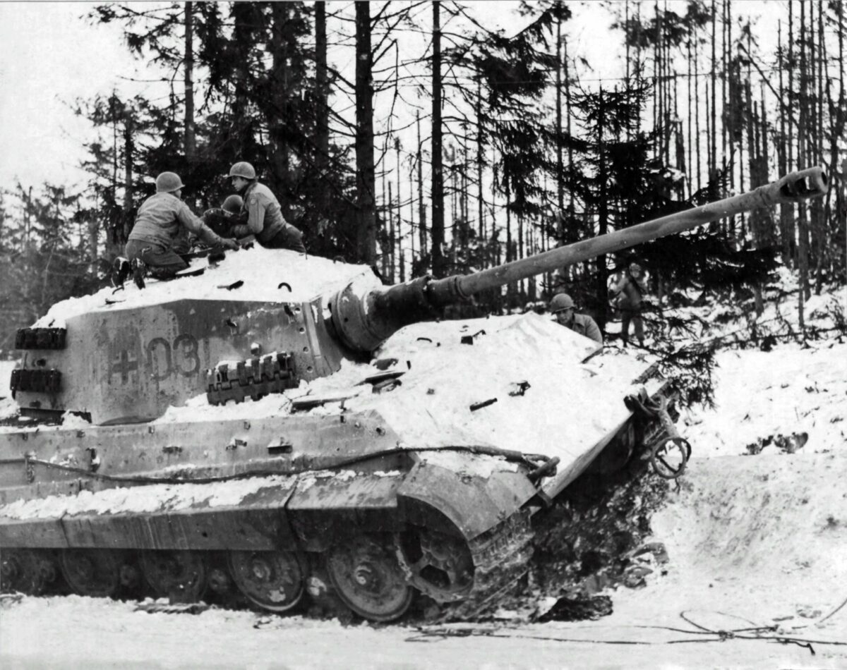 American soldiers, Tiger II