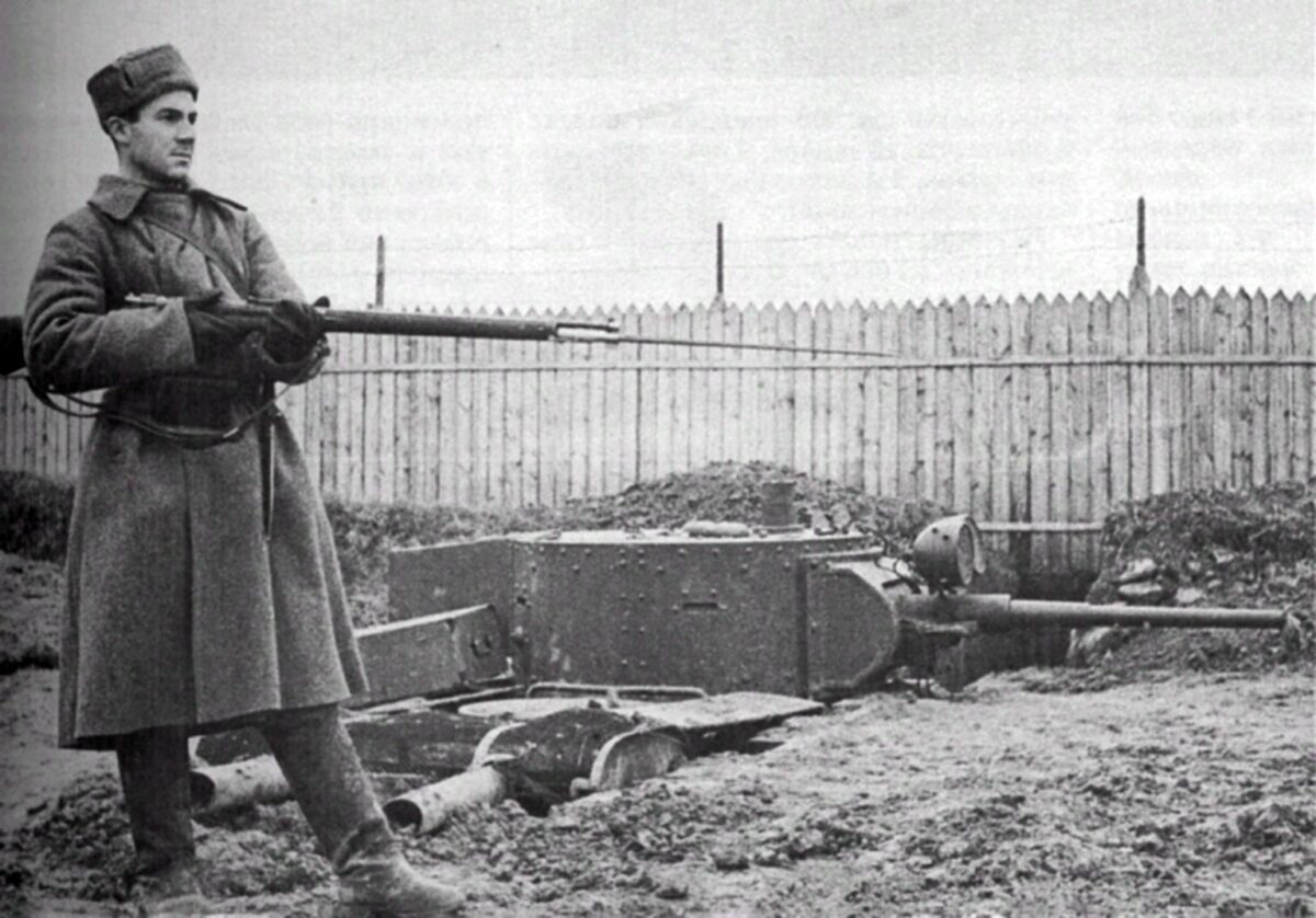 Солдаты на войне 1941 Москва