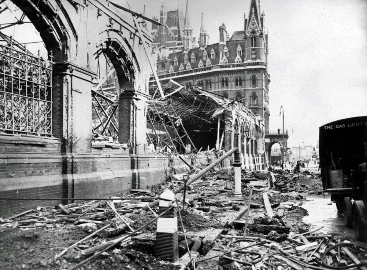Ruins of St. Pancras station
