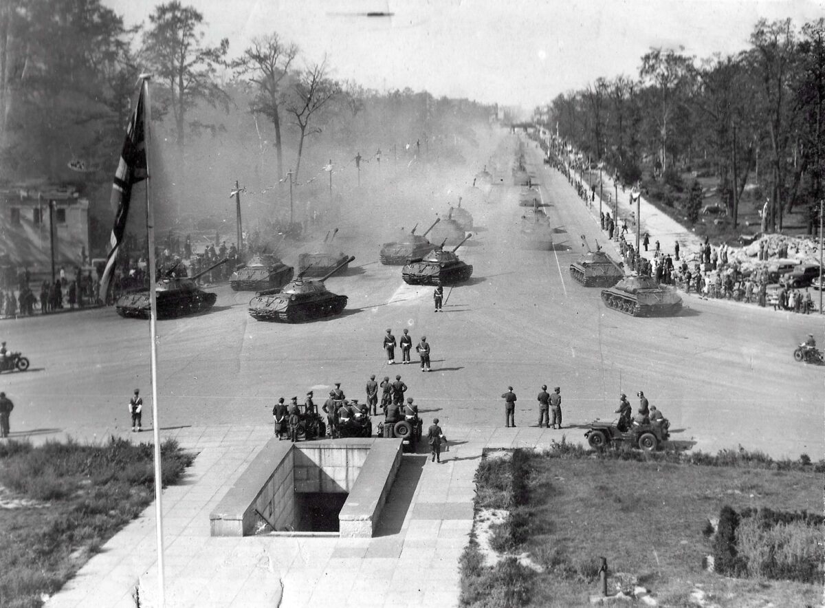 The Victory Parade of the Allied Forces