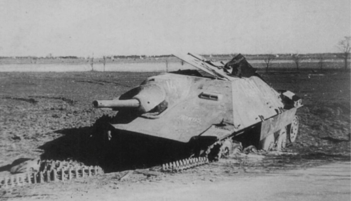 Hetzer tank destroyer