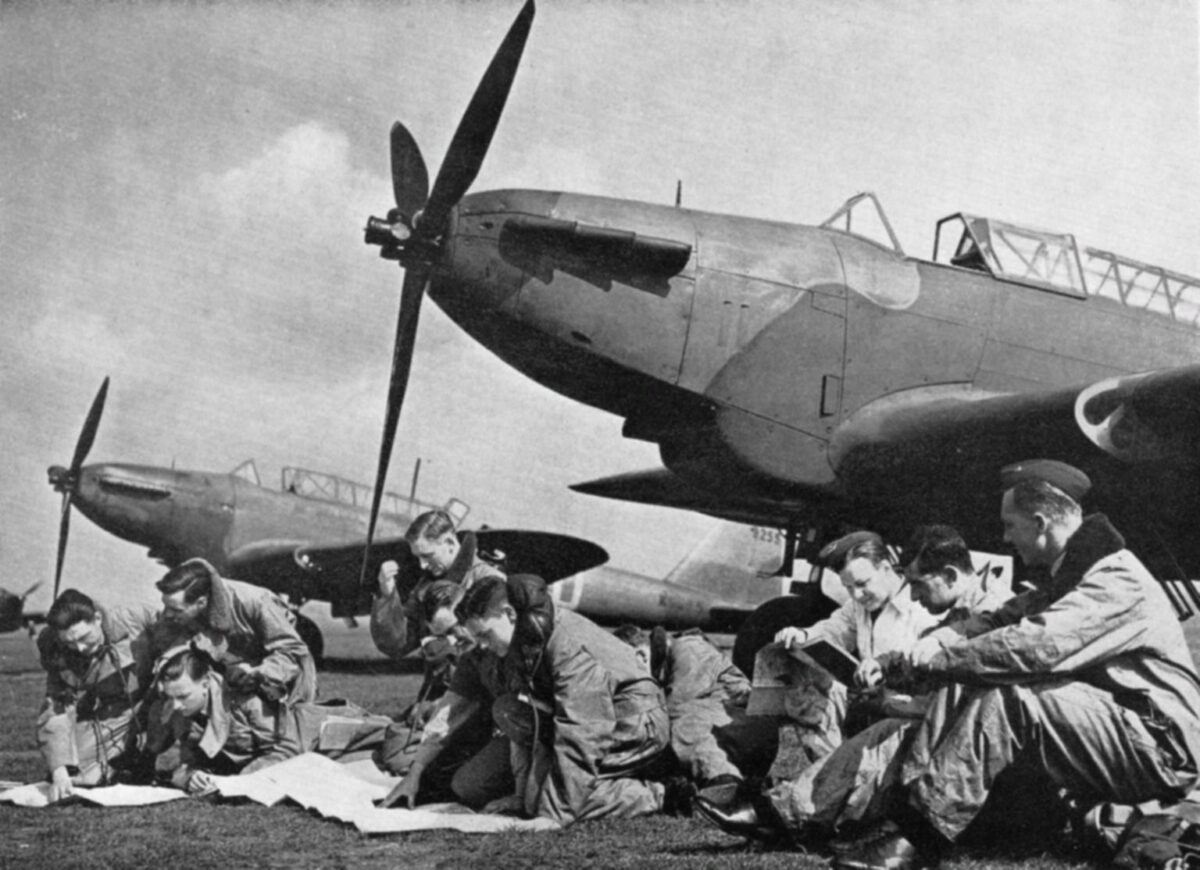 British bomber crews