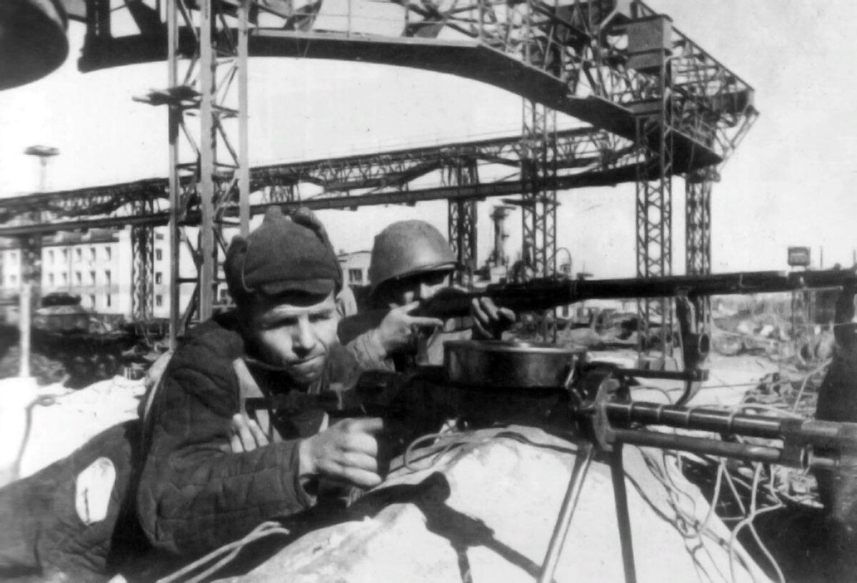 Workers of the Stalingrad Tractor Plant