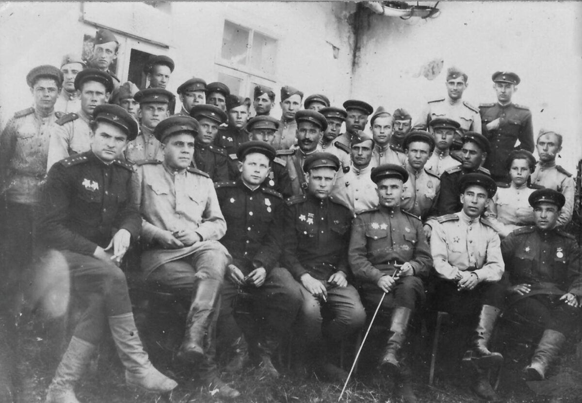Officers of the 1st Ukrainian front