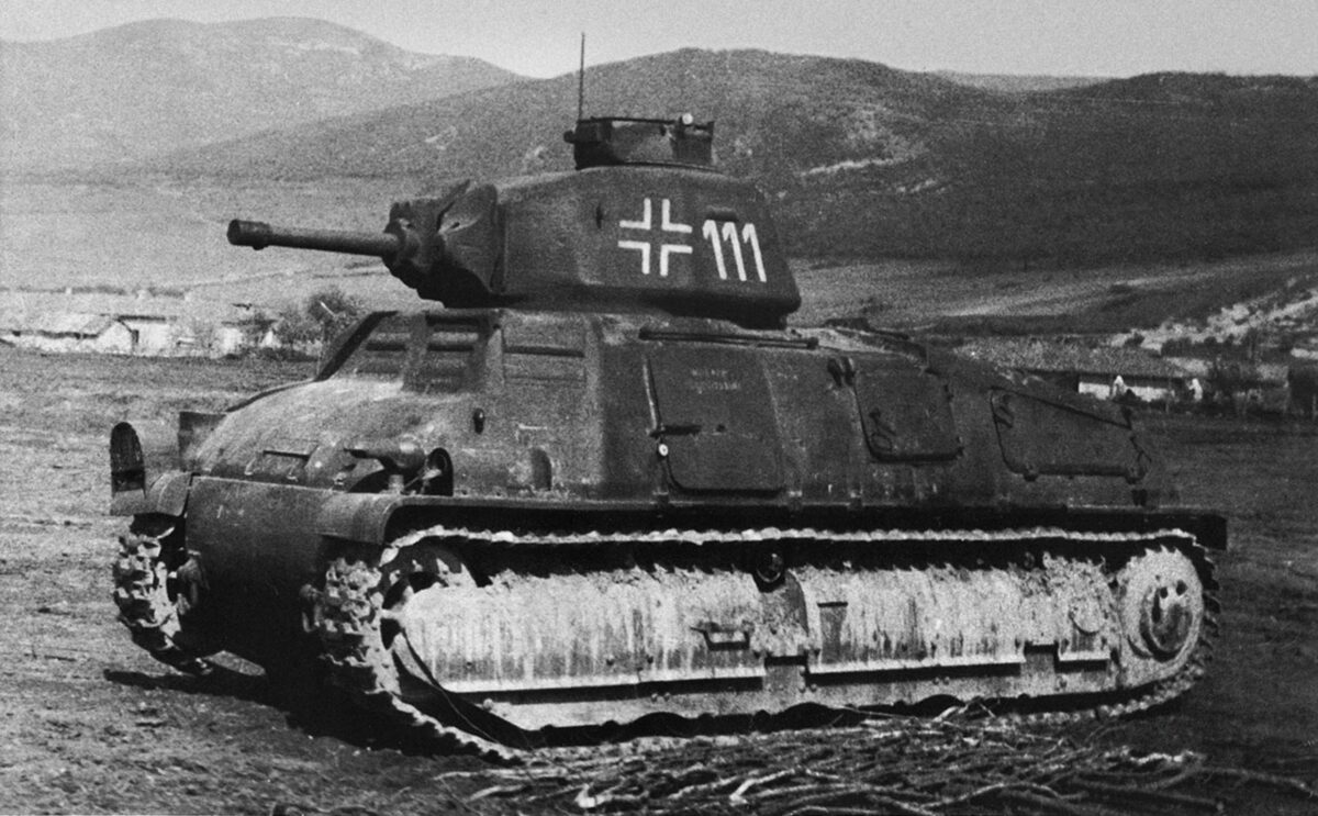 French tank S35