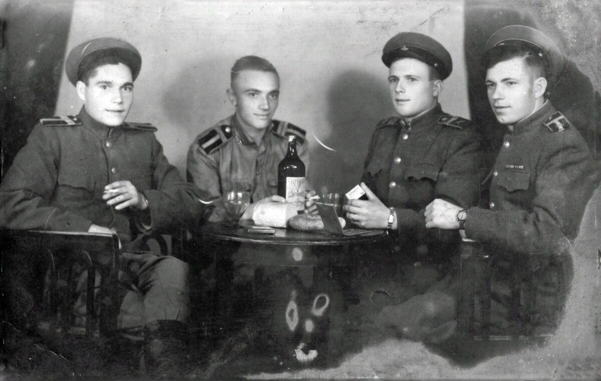 Sergeant Major of the Red Army Nikolai Kulik