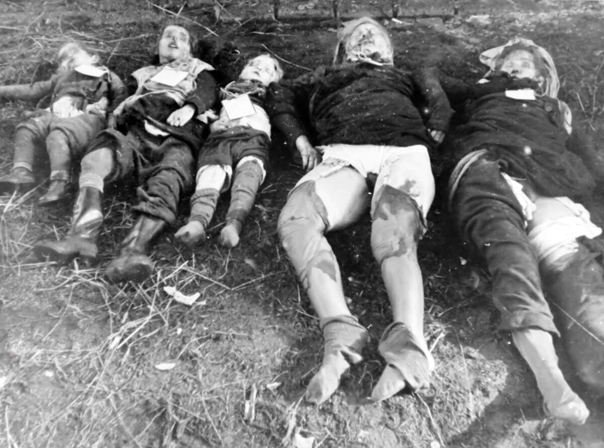 corpses of German civilians