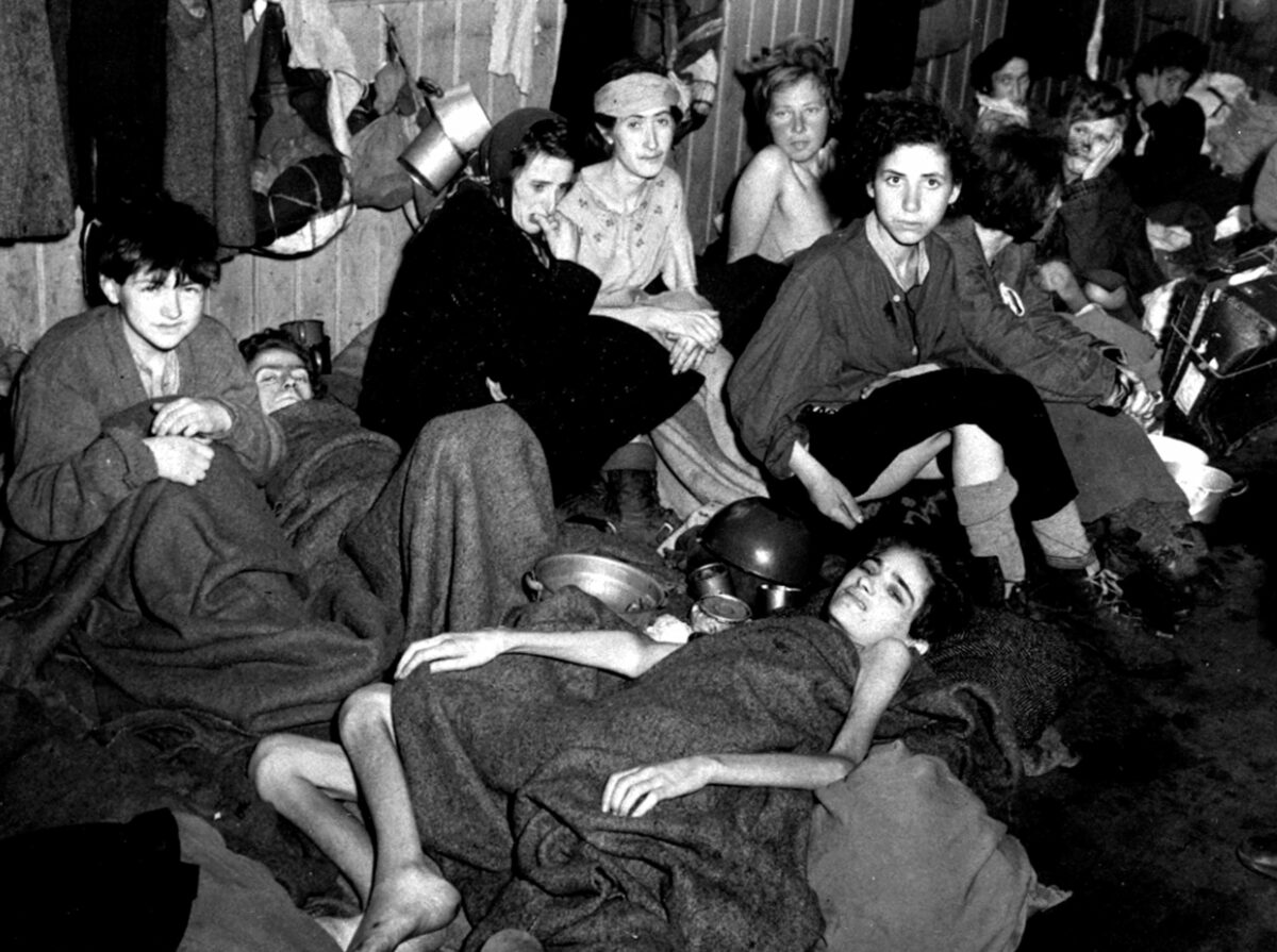 Prisoners of the Bergen-Belsen concentration camp