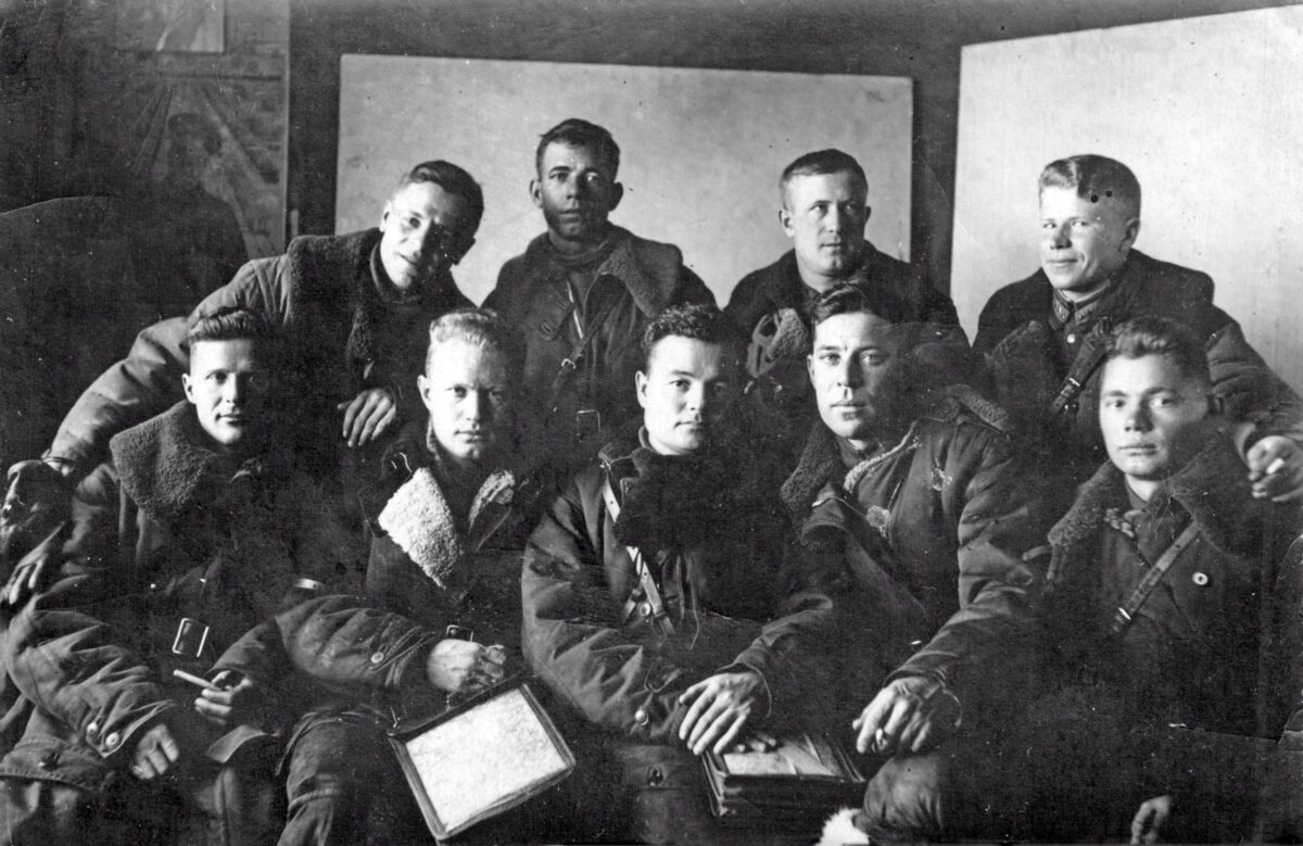 The crew of the TB-3 bomber
