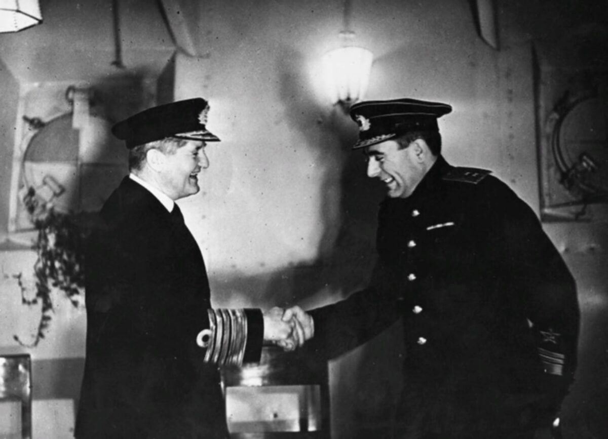 Admiral Bruce Fraser, Vice Admiral A. Golovko