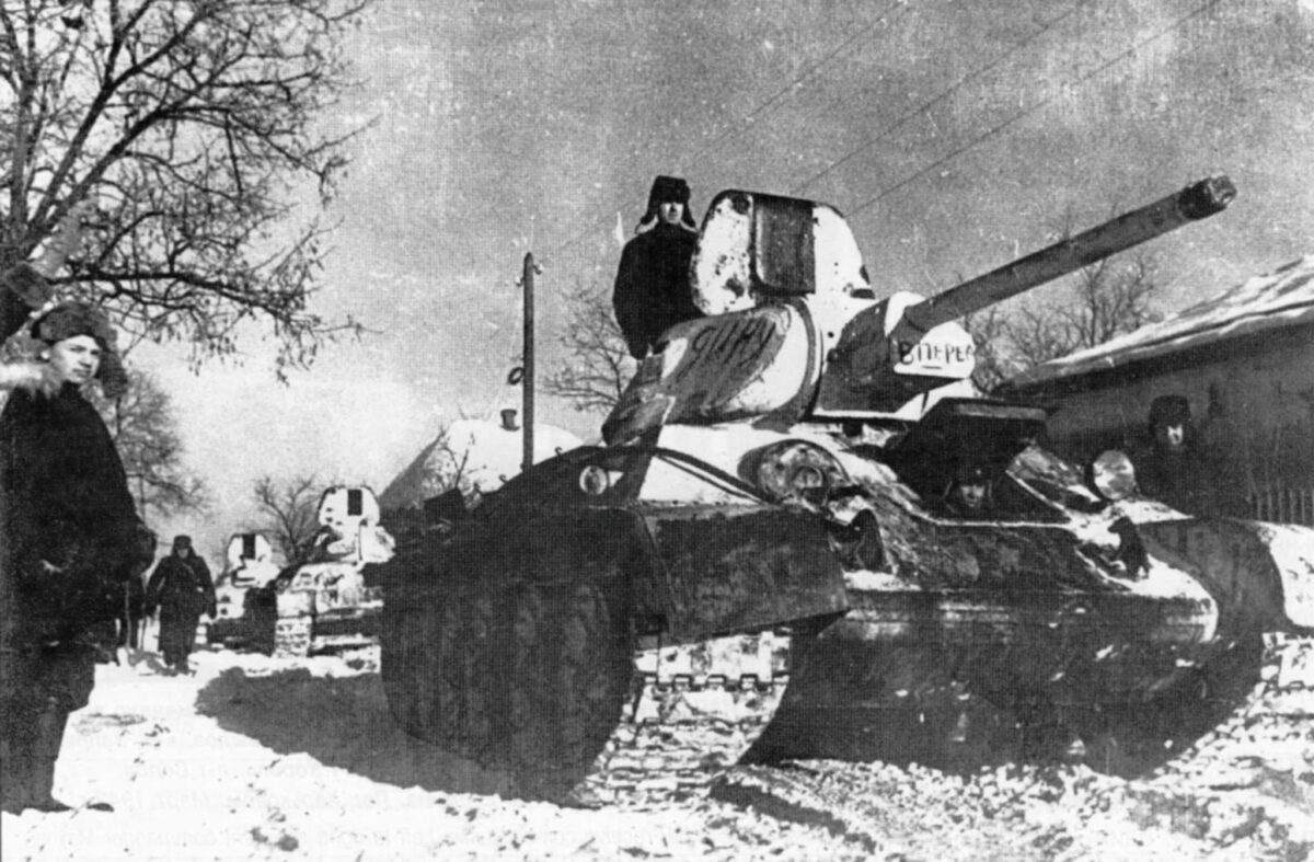 T-34 tanks