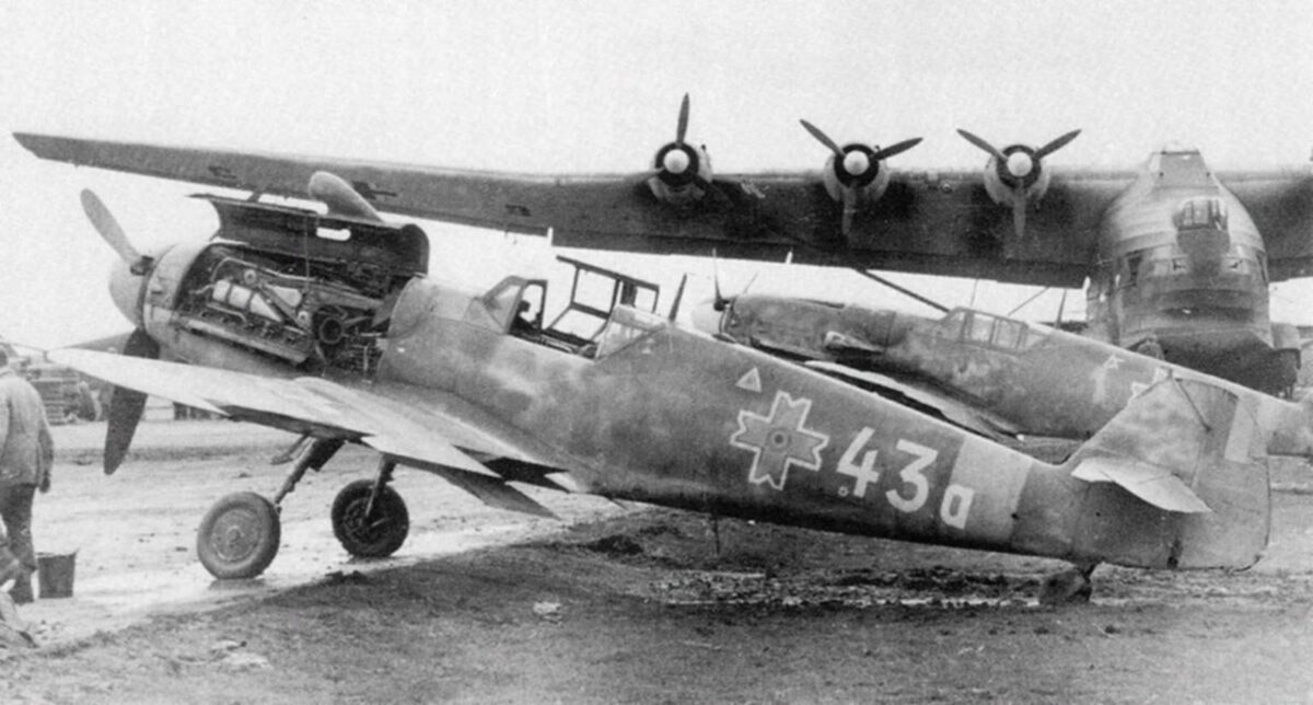 Messerschimitt Bf.109G-6, Me.323 transport aircraft