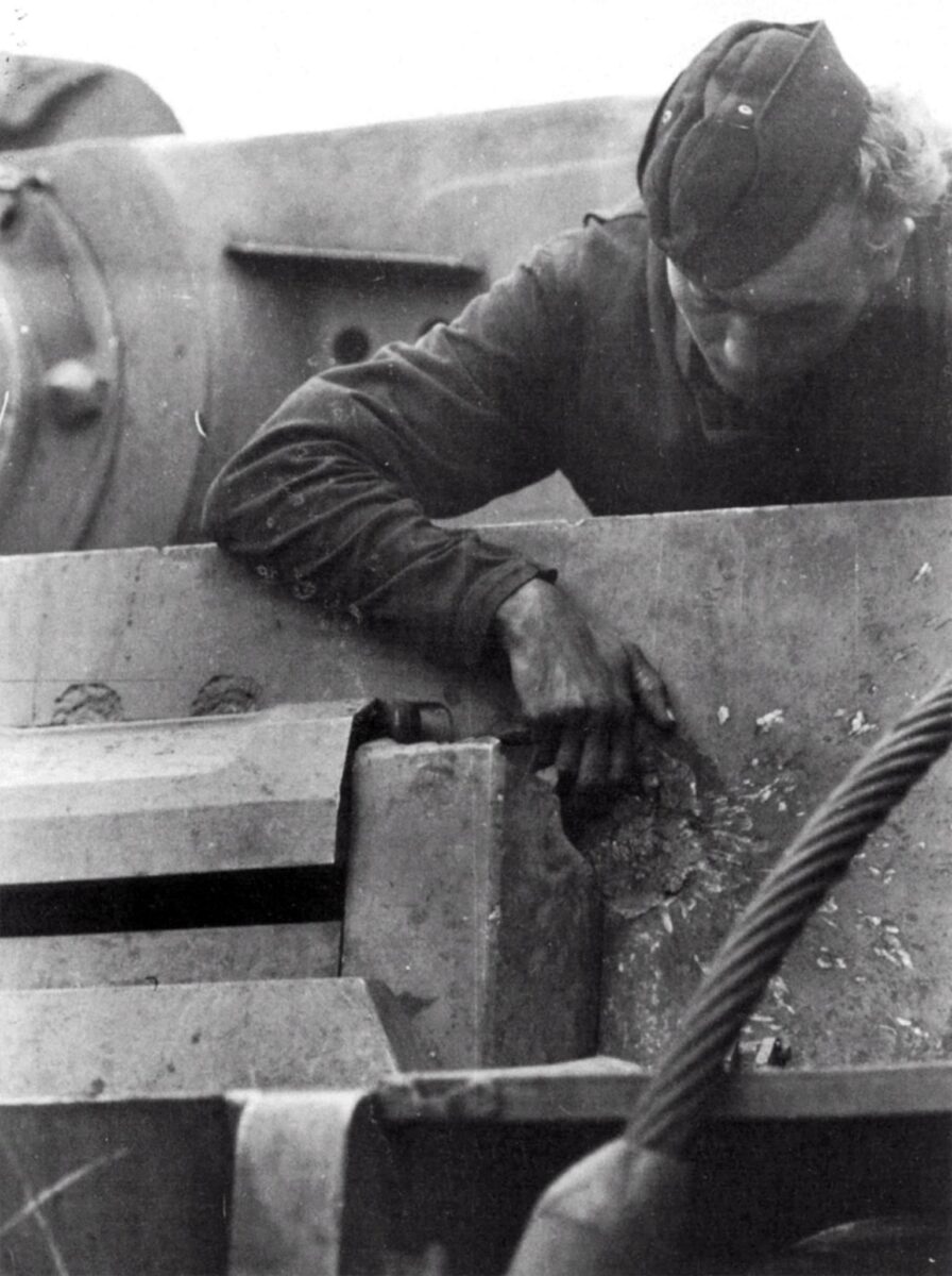 German tankman, Tiger I