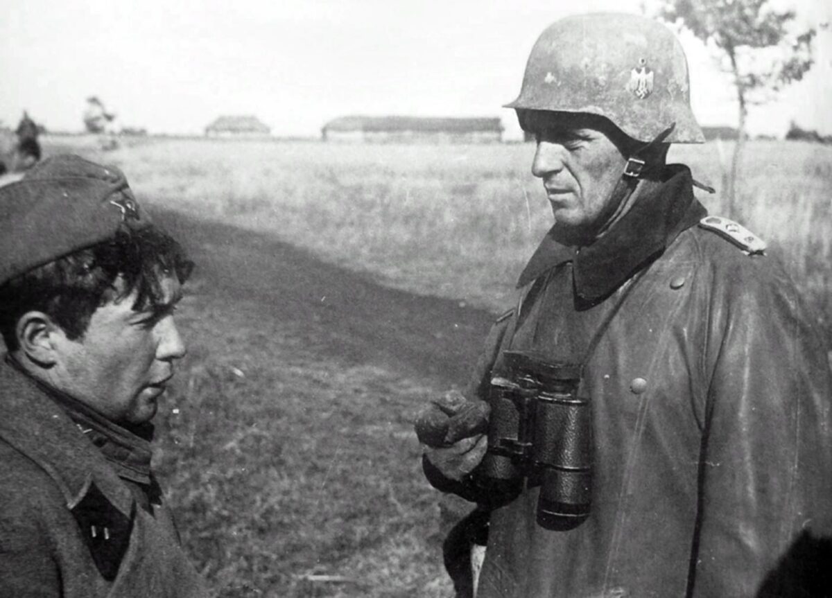 Немецкий пленный солдат 1941
