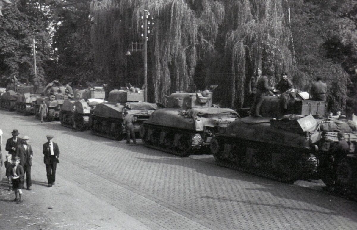 Sherman tanks, Hell's Highway
