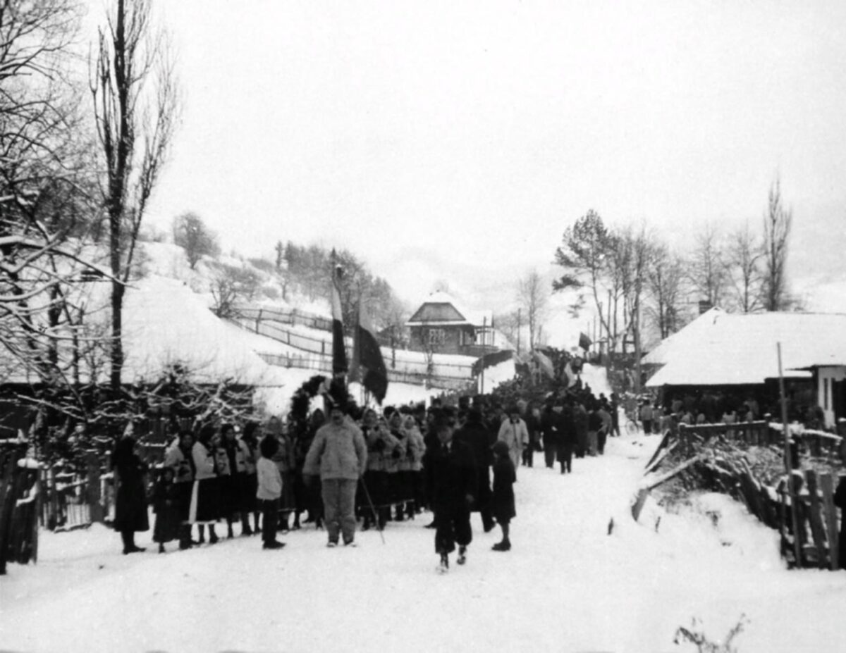 The funeral of Czech soldiers